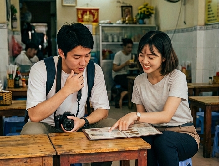 グルメ案内のアイコン